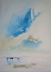 Mary Tritschler "Calm day"- Oil on linen - 140x100cm