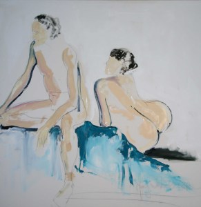 Mary Tritschler "Life Study 2" - Oil on linen - 120x120cm