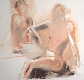 Mary Tritschler "Life Study 1"