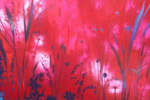 'White Heat' Acrylic on Aluminium 60cm x 90cm