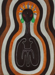 Ronan O’Reilly, "Foretelling", 30 x 22 cm, Acrylic on wood