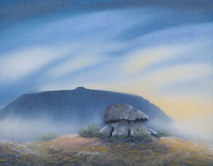 Maurice Meade, Dolmen serigraph, Carrowmore, County Sligo, Dublin Art, Art Gallery Dublin, Origin Gallery, paintings, art, artist painting, art for sale, paintings for sale, original art for sale, art buyer, buy art, online art gallery, gallery art, art galleries websites, fine art gallery,