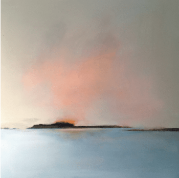 'Under the Southern Sky' 100 x 100cm, Oil on Linen Canvas, 2018 